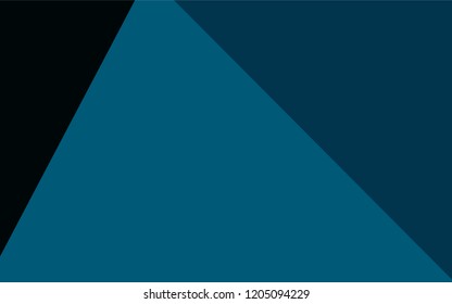 Light BLUE vector abstract polygonal cover. Shining colored illustration in a Brand new style. The elegant pattern can be used as part of a brand book.