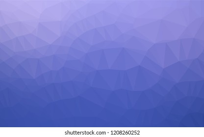 Light BLUE vector abstract polygonal layout. Creative geometric illustration in Origami style with gradient. A completely new template for your business design.