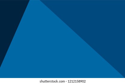 Light BLUE vector abstract polygonal cover. A completely new color illustration in a vague style. The polygonal design can be used for your web site.