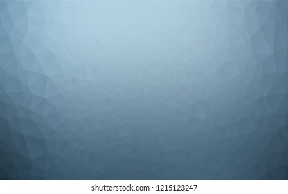 Light BLUE vector abstract polygonal layout. Brand new colored illustration in blurry style with gradient. Brand new style for your business design.
