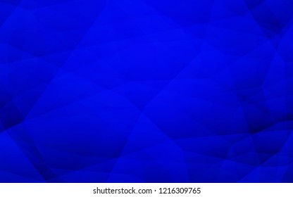 Light BLUE vector abstract polygonal pattern. A completely new color illustration in a polygonal style. Best triangular design for your business.