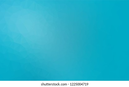 Light BLUE vector abstract polygonal cover. A completely new color illustration in a vague style. A completely new template for your business design.