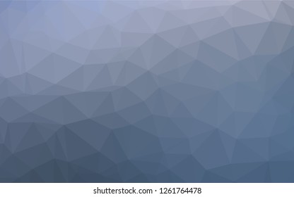 Light BLUE vector abstract polygonal layout. Geometric illustration in Origami style with gradient.  Brand new design for your business.
