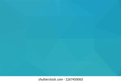 Light BLUE vector abstract polygonal layout. Triangular geometric sample with gradient.  Brand new design for your business.