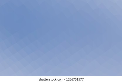 Light BLUE vector abstract polygonal texture. A vague abstract illustration with gradient. Template for a cell phone background.
