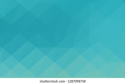 Light BLUE vector abstract polygonal texture. Colorful illustration in abstract style with gradient. New texture for your design.
