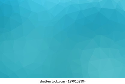 Light BLUE vector abstract polygonal layout. An elegant bright illustration with gradient. Completely new template for your business design.