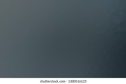 Light BLUE vector abstract polygonal cover. Glitter abstract illustration with an elegant design. Brand new design for your business.