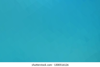 Light BLUE vector abstract polygonal cover. A sample with polygonal shapes. Template for your brand book.