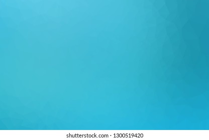 Light BLUE vector abstract polygonal texture. Colorful illustration in abstract style with gradient. The best triangular design for your business.