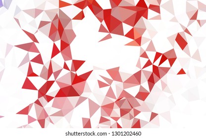 Light BLUE vector abstract polygonal background. Creative geometric illustration in Origami style with gradient. Brand new design for your business.