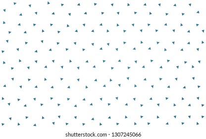 Light BLUE vector  abstract polygonal pattern. Creative illustration in halftone style with triangles. Pattern for a brand book's backdrop.