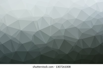 Light BLUE vector abstract polygonal layout. Triangular geometric sample with gradient.  Textured pattern for background.