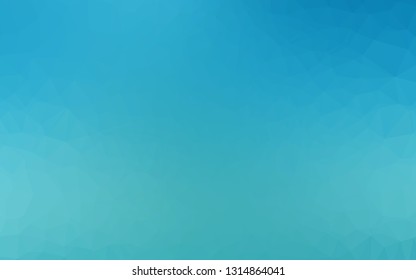 Light BLUE vector abstract polygonal texture. Colorful abstract illustration with gradient. Brand new design for your business.