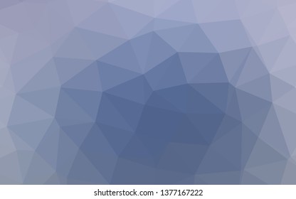 Light BLUE vector abstract polygonal texture. Geometric illustration in Origami style with gradient. Brand new design for your business.