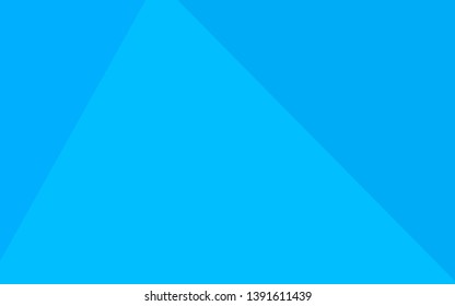 Light BLUE vector abstract polygonal cover. Colorful illustration in Origami style with gradient.  New texture for your design.