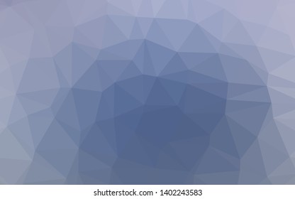 Light BLUE vector abstract polygonal layout. Geometric illustration in Origami style with gradient. Elegant pattern for a brand book.