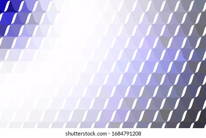 Light BLUE vector abstract polygonal pattern. Shining illustration, which consist of triangles. Brand-new design for your business.