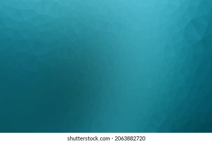 Tapa poligonal abstracta de vector BLUE claro. Ilustración abstracta colorida con gradiente. Patrón elegante para un libro de marca.