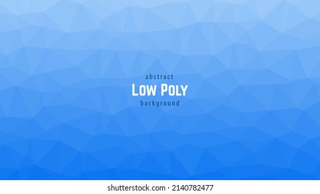 Fondo polígono abstracto de vector azul claro. Diseño triangular borroso. El patrón se puede usar para el fondo.