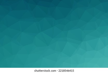 Light BLUE vector abstract polygonal texture. Colorful illustration in abstract style with gradient. Template for a cell phone background.