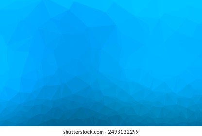 Diseño poligonal abstracto de Vector AZUL claro. Una ilustración de color completamente nueva en un estilo vago. Nueva textura para su diseño.