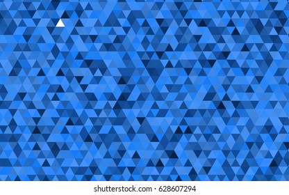 Light BLUE vector abstract polygonal pattern. Creative geometric illustration in Origami style with gradient. The elegant pattern can be used as part of a brand book.