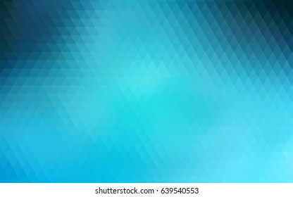Light BLUE vector abstract polygonal background. A vague abstract illustration with gradient. The textured pattern can be used for background.