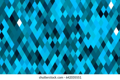 Light BLUE vector abstract polygonal template. Colorful abstract illustration with gradient. The best triangular design for your business.