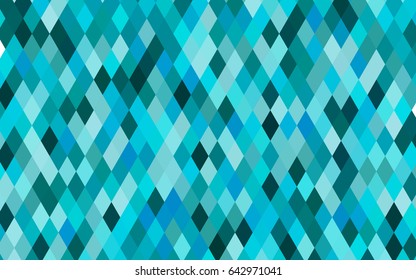 Light BLUE vector abstract polygonal template. A sample with polygonal shapes. A completely new template for your business design.