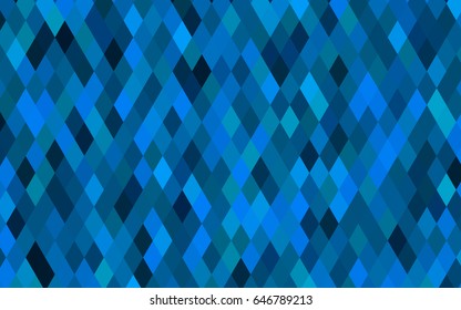 Light BLUE vector abstract polygonal background. Brand-new colored illustration in blurry style with gradient. The textured pattern can be used for background.