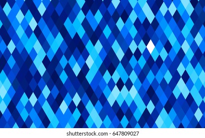 Light BLUE vector abstract polygonal background. Shining colored illustration in a brand-new style. The elegant pattern can be used as part of a brand book.