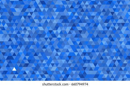 Light BLUE vector abstract polygonal background. Colorful abstract illustration with gradient. Triangular pattern for your business design.