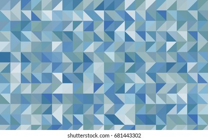 Light BLUE vector abstract polygonal template. Creative geometric illustration in Origami style with gradient. A new texture for your design.
