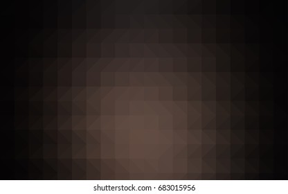 Light BLUE vector abstract polygonal template. Creative geometric illustration in Origami style with gradient. A completely new template for your business design.