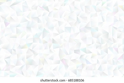 Light BLUE vector abstract polygonal pattern. Shining illustration, which consist of triangles. The best triangular design for your business.
