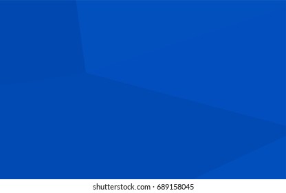 Light BLUE vector abstract polygonal background. Modern geometrical abstract illustration with gradient. The completely new template can be used for your brand book.