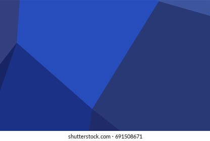 Light BLUE vector abstract polygonal background. Modern geometrical abstract illustration with gradient. The polygonal design can be used for your web site.