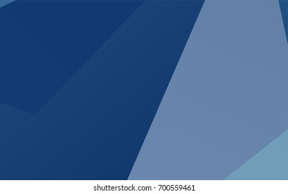 Light BLUE vector abstract polygonal template. A vague abstract illustration with gradient. The polygonal design can be used for your web site.