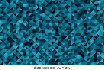 Light BLUE vector abstract polygonal pattern. An elegant bright illustration with gradient. The best triangular design for your business.