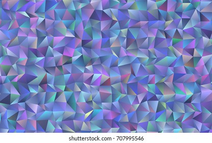 Light BLUE vector abstract polygonal pattern. A vague abstract illustration with gradient. Triangular pattern for your business design.