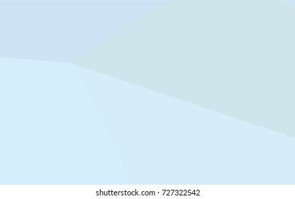 Light BLUE vector abstract polygonal pattern. A sample with polygonal shapes. The completely new template can be used for your brand book.