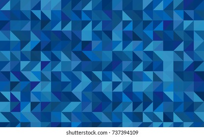 Light BLUE vector abstract polygonal background. Glitter abstract illustration with an elegant design. The template can be used as a background for cell phones.