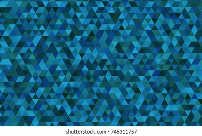 Light BLUE vector abstract polygonal background. Glitter abstract illustration with an elegant design. Brand-new style for your business design.