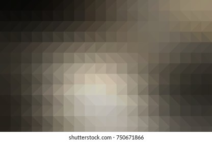 Light BLUE vector abstract polygonal pattern. Shining illustration, which consist of triangles. The textured pattern can be used for background.