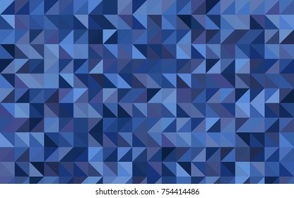 Light BLUE vector abstract polygonal template. Modern geometrical abstract illustration with gradient. The elegant pattern can be used as part of a brand book.