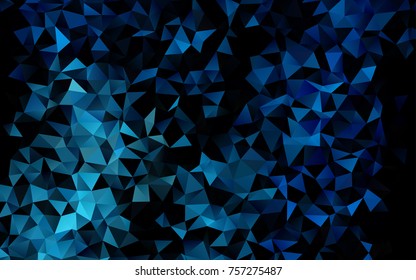 Light BLUE vector abstract polygonal background. An elegant bright illustration with gradient. Brand-new design for your business.