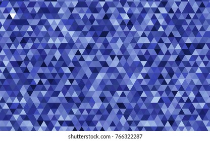 Light BLUE vector abstract polygonal template. Colorful illustration in abstract style with gradient. The elegant pattern can be used as part of a brand book.