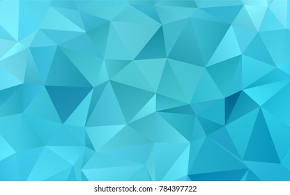 Light BLUE vector abstract polygonal pattern. Modern geometrical abstract illustration with gradient. The textured pattern can be used for background.