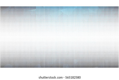 Light blue vector abstract seamless pattern with circles. Geometry template for your business design. Background with colored spheres.